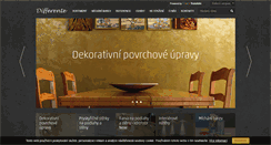 Desktop Screenshot of differente.cz